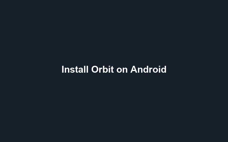 Google Play → Install → Sign in with code → paired