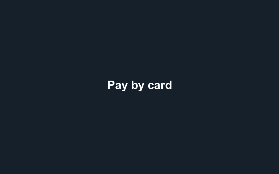 Card checkout: details → 3-D Secure → paid